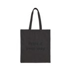 Lagging But Hot Tote | Y2K slogan, hot pink cyber glitter style