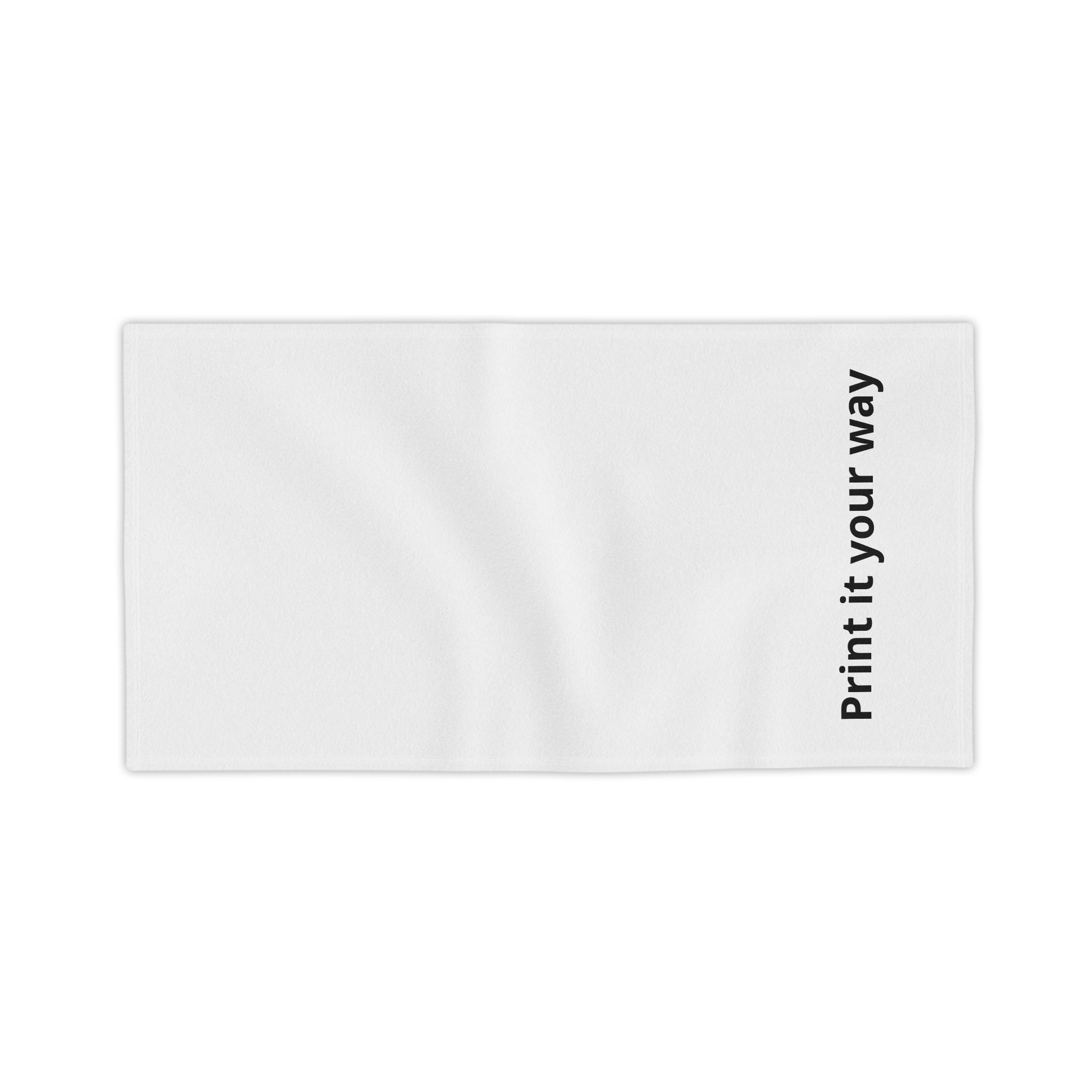 Customizable Beach Towel — "Print it your way" Personalized Summer Towel