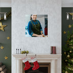 Matte Poster — Female Home Chef Portrait Kitchen Wall Art
