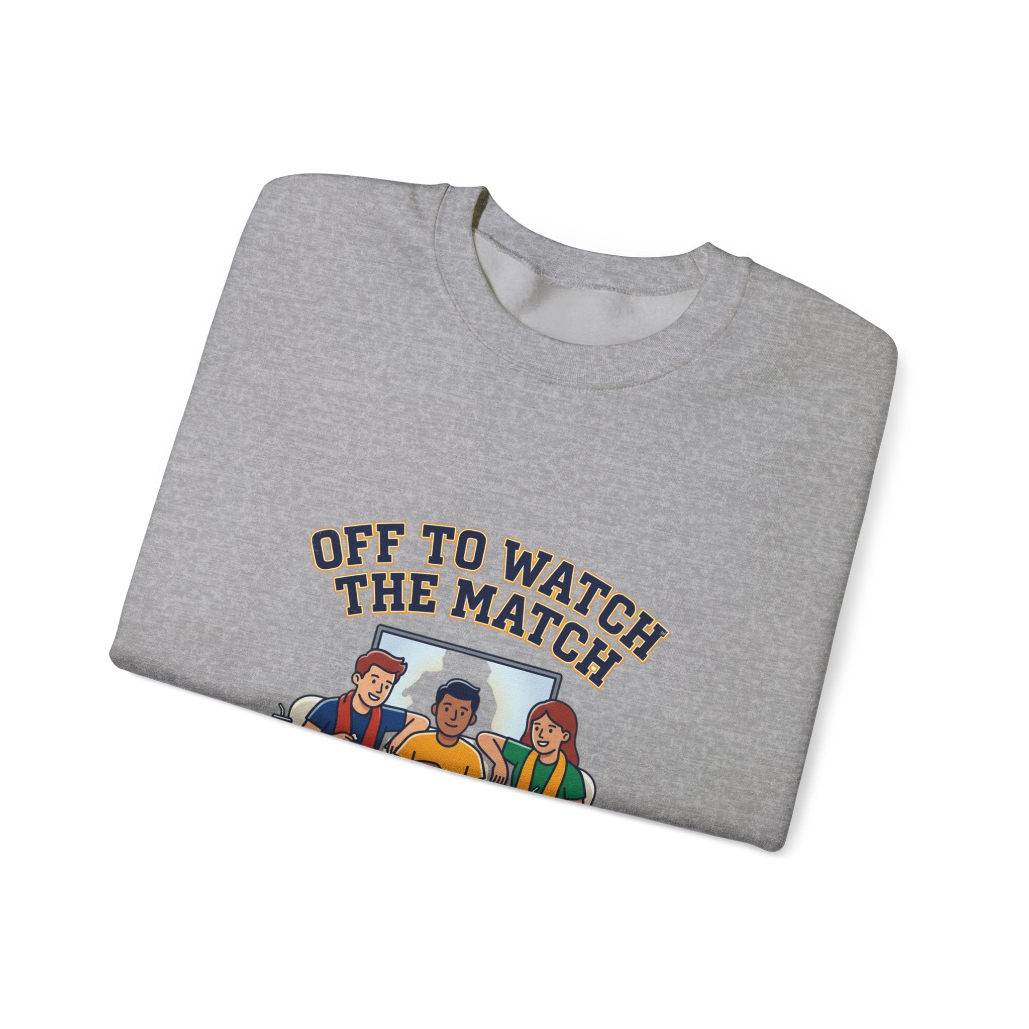 Off to Watch the Match Sweatshirt | soccer watch party, match-day outfit