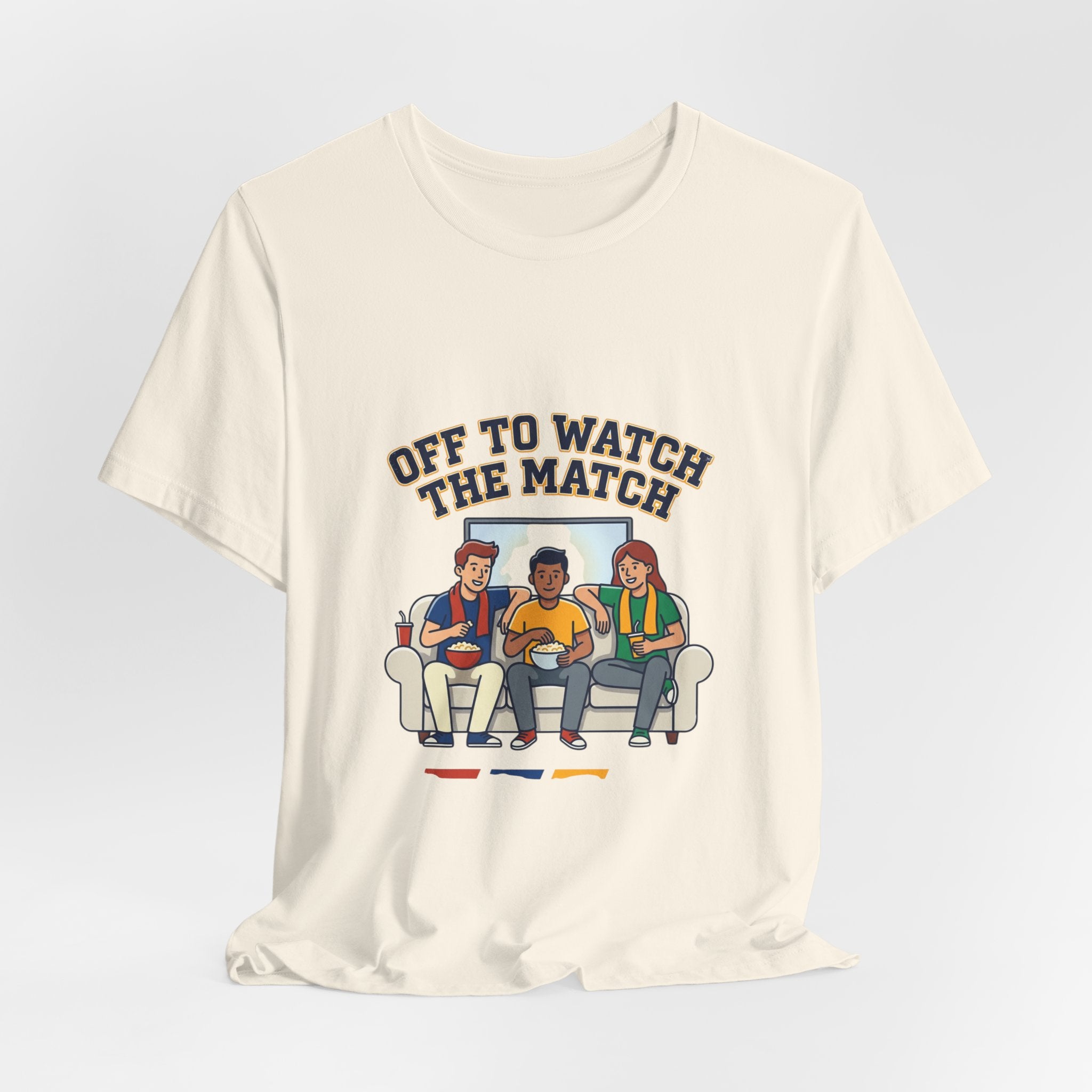 Off to Watch the Match Tee | soccer watch party, match-day outfit
