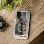Custom Biodegradable Phone Case — Personalized Photo "Print it your way" Eco-Friendly Cover