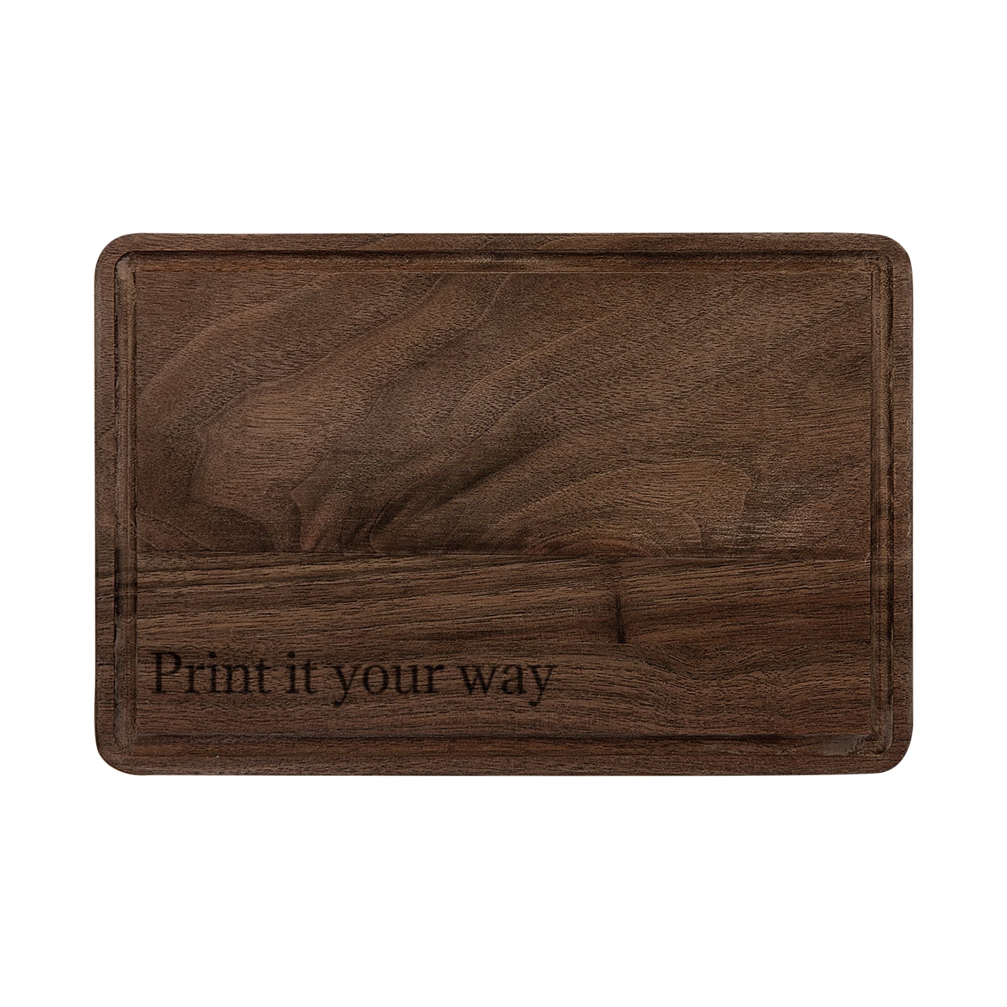 Personalized Engraved Wooden Cutting Board — Custom Kitchen Serving & Chopping Board