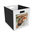 Custom Felt Storage Box — Personalized Photo/Print Cube Organizer
