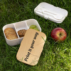 Custom Wooden Bento Lunch Box – Personalized Eco-Friendly Meal Container