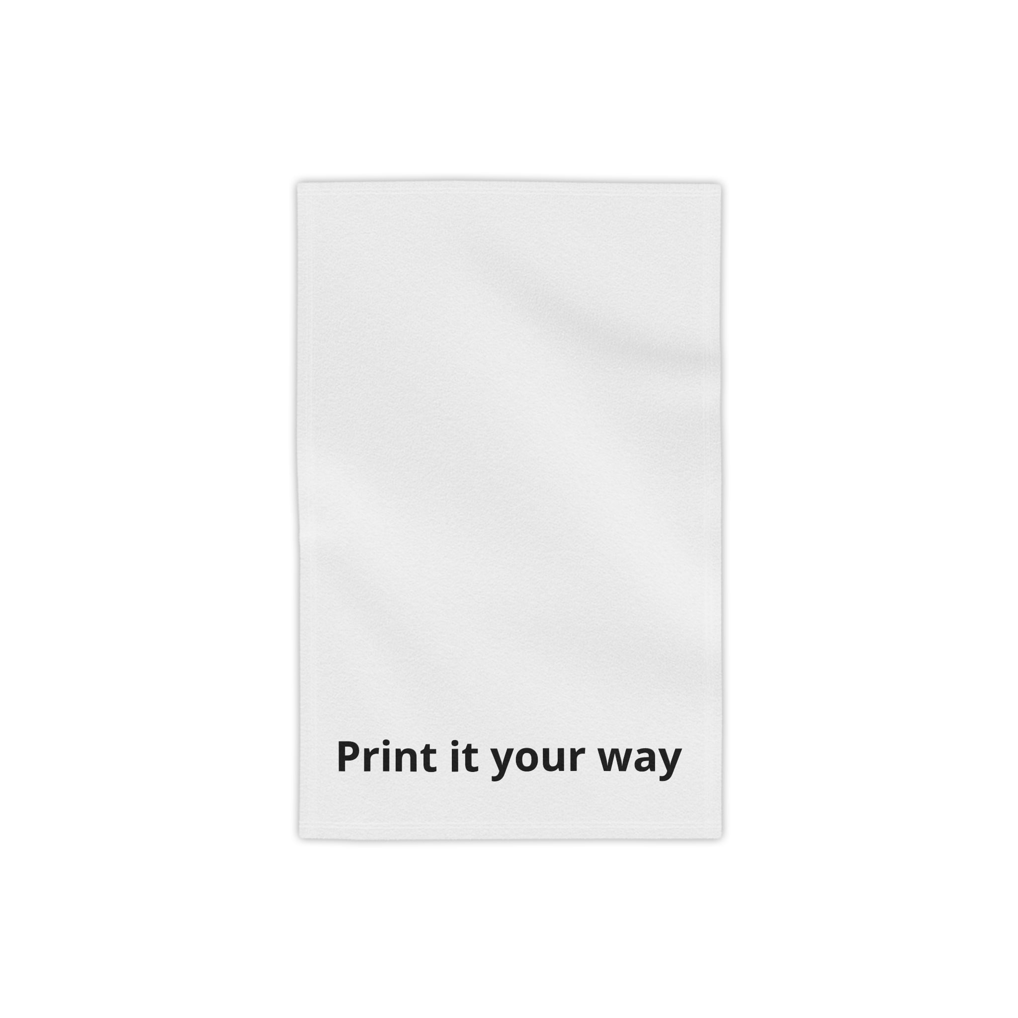 Customizable Beach Towel — "Print it your way" Personalized Summer Towel