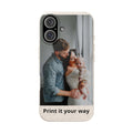 Custom Biodegradable Phone Case — Personalized Photo "Print it your way" Eco-Friendly Cover