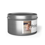 Personalized Tin Candle — Custom Photo & Text Scented Candle Gift