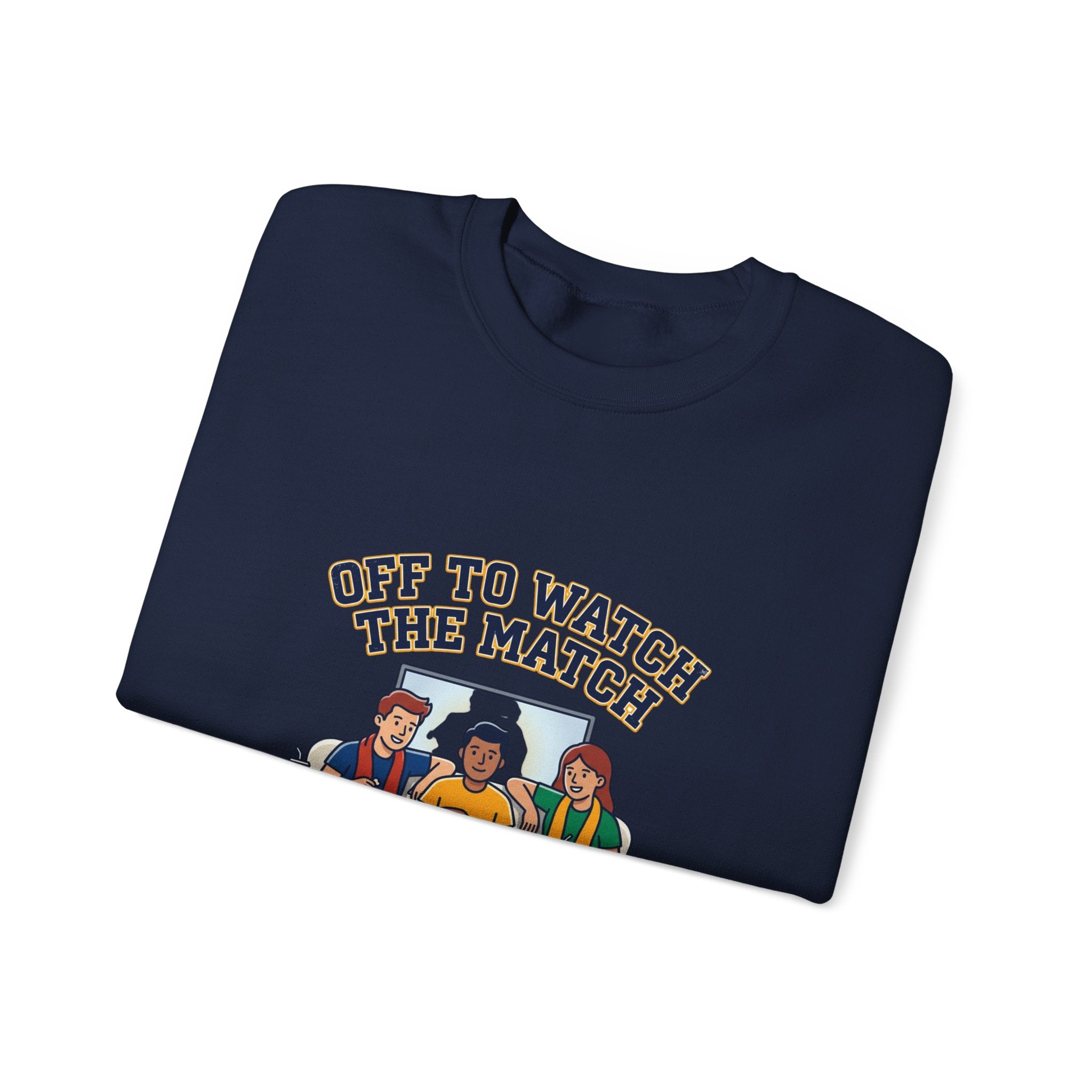 Off to Watch the Match Sweatshirt | soccer watch party, match-day outfit
