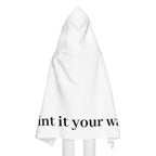 Youth Hooded Towel — Custom "Print it your way" Beach & Bath Wrap