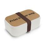 Custom Wooden Bento Lunch Box – Personalized Eco-Friendly Meal Container