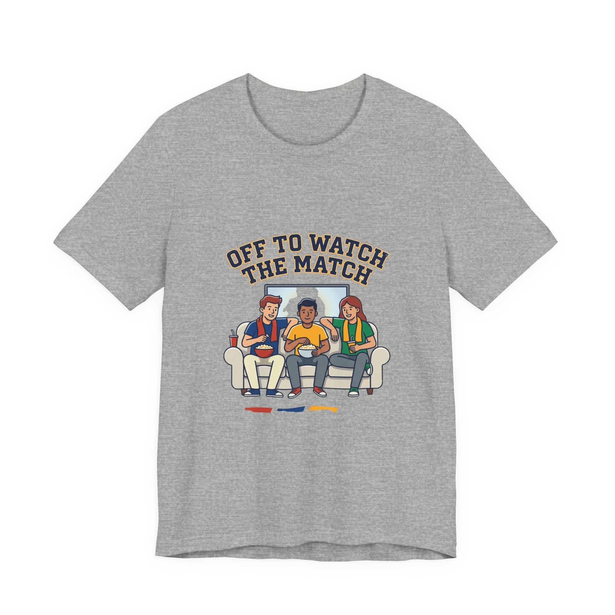 Off to Watch the Match Tee | soccer watch party, match-day outfit