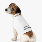 Custom Pet Tank Top - Personalized 'Print It Your Way' Dog Shirt