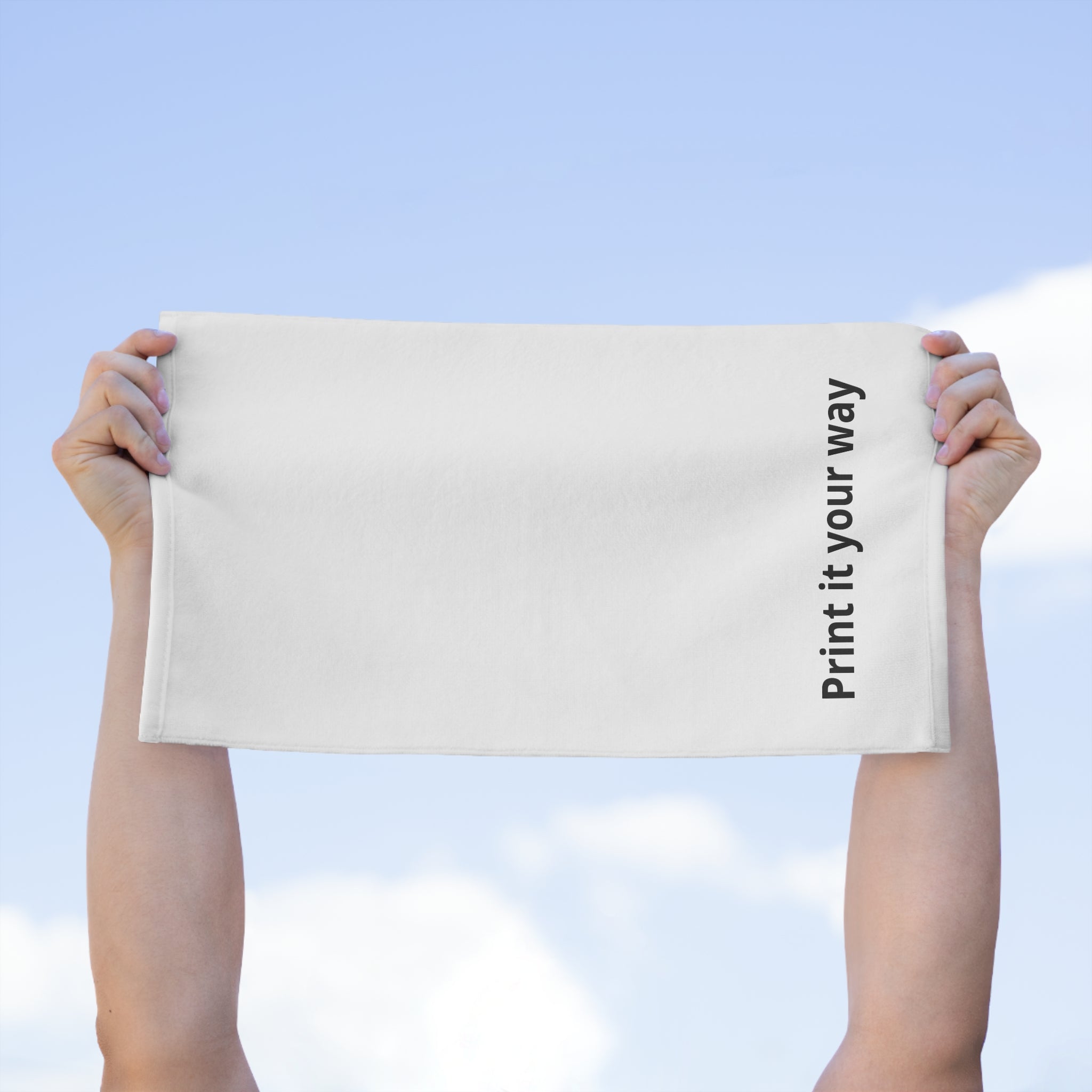 Rally Towel — Custom 11x18 Printed Game-Day Cheer Towel