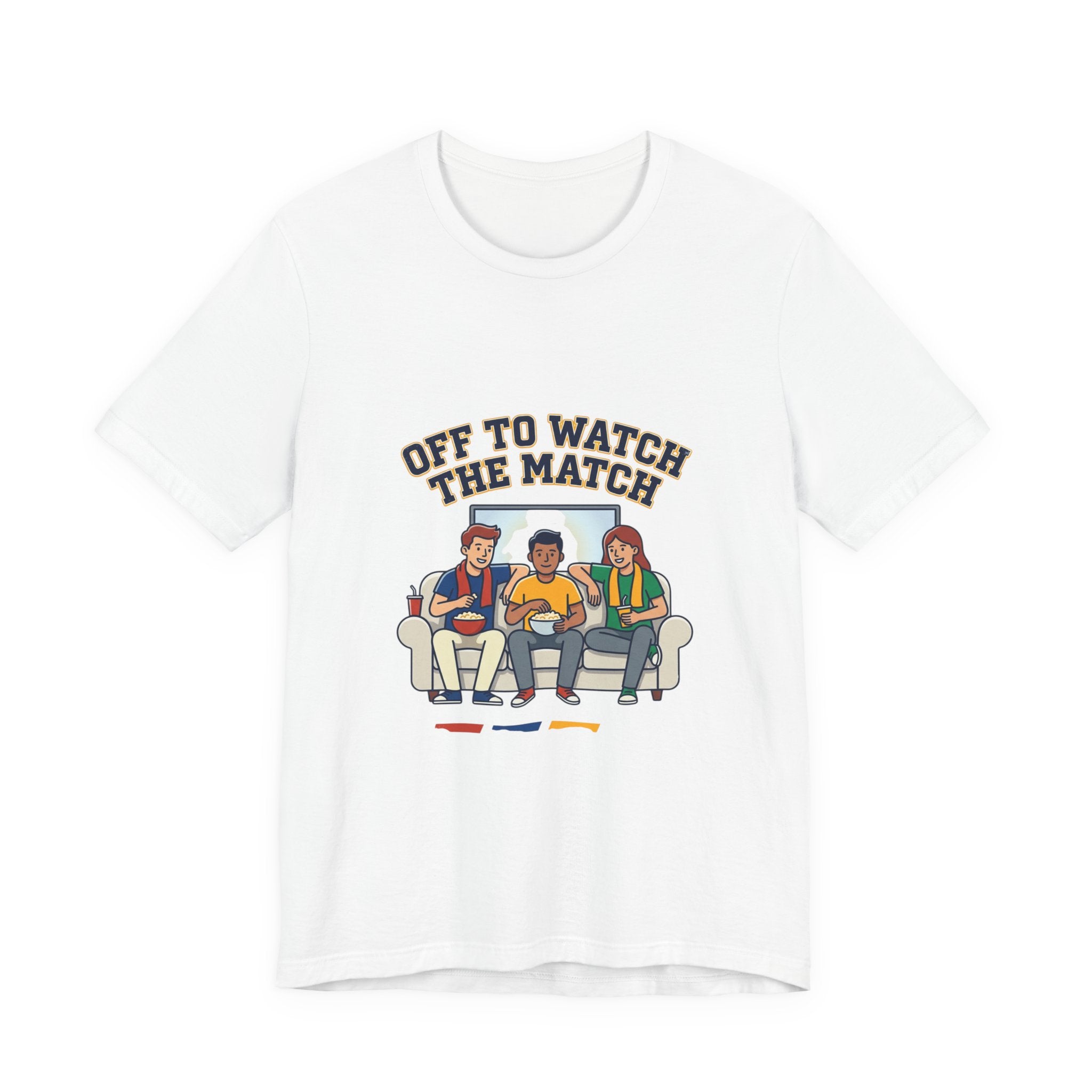 Off to Watch the Match Tee | soccer watch party, match-day outfit