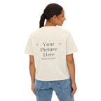 Boxy Tee — Minimal Women's Cropped T-Shirt (Custom Design)