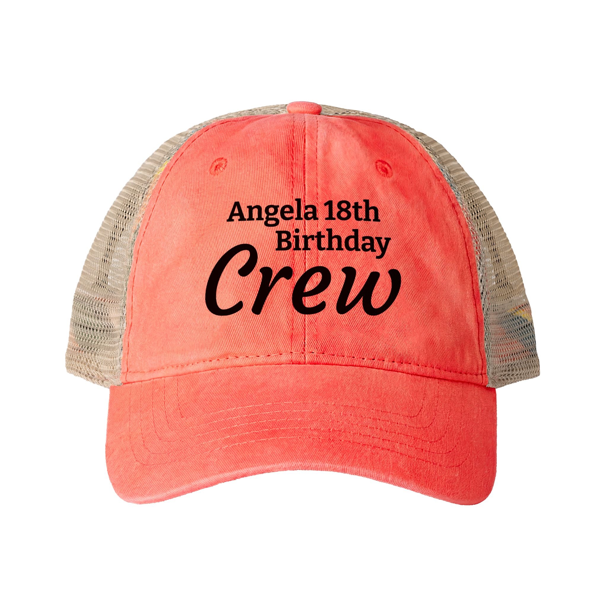 Women's Washed Mesh-Back Cap