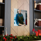 Matte Poster — Female Home Chef Portrait Kitchen Wall Art