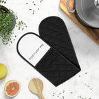 Customizable Double Oven Mitt Heat-Resistant Handle Cover