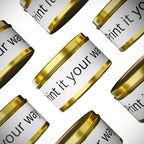 Customizable Tin Candle — 'Print it your way' Personalized Scented Tin