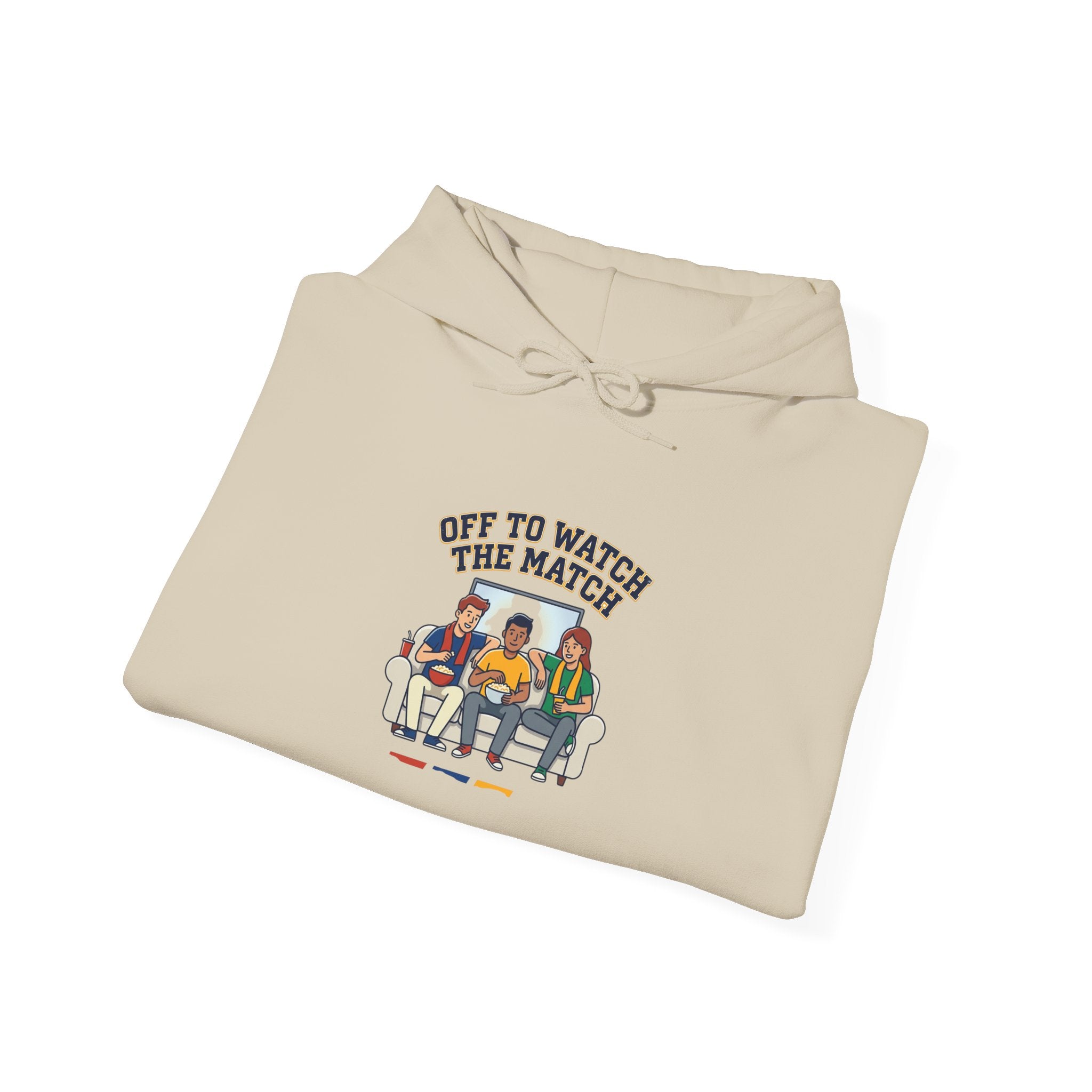 Off to Watch the Match Hoodie | soccer watch party, cozy hoodie