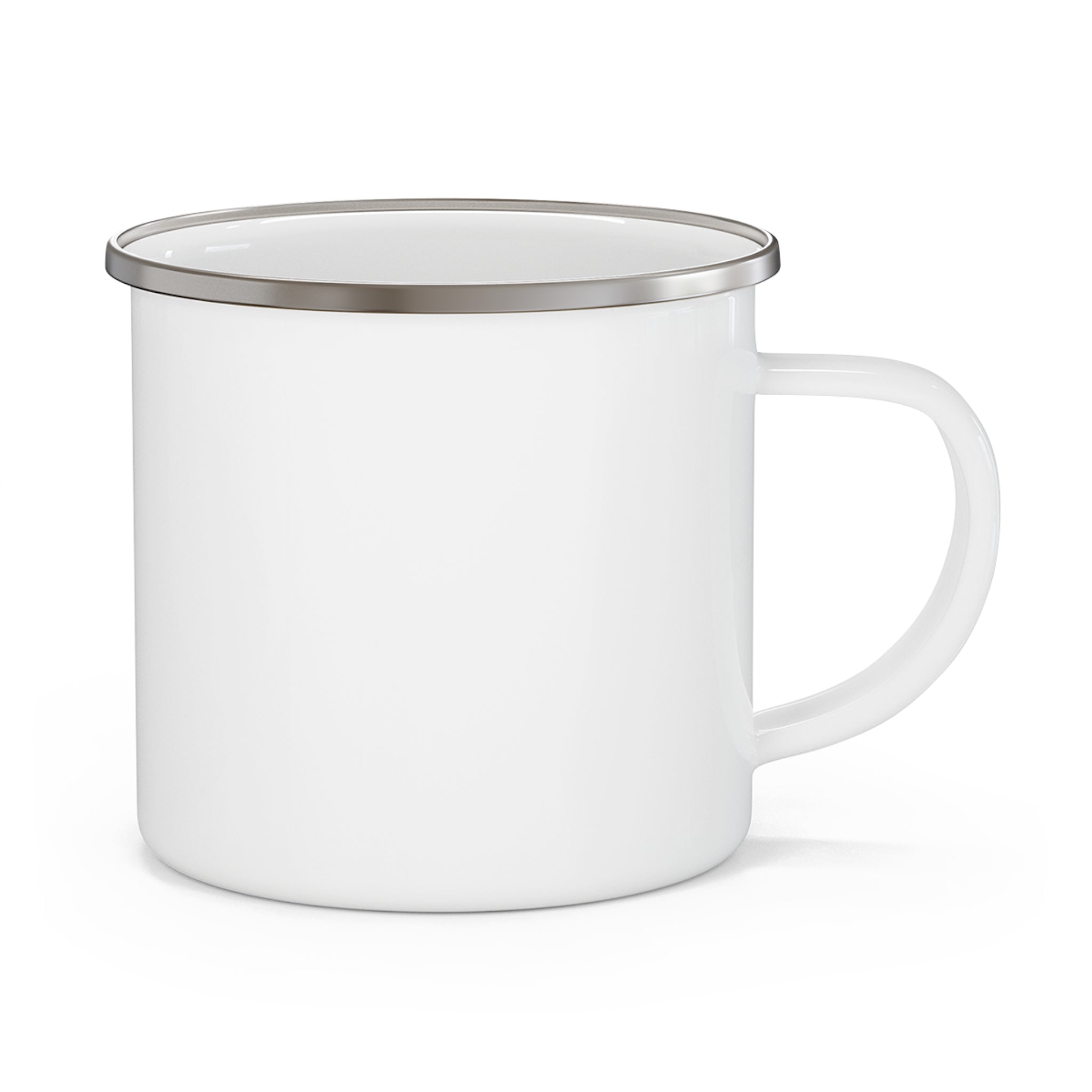 Enamel Camping Mug — House of LeeLee Logo Rustic Coffee Cup for Camping & Gifts