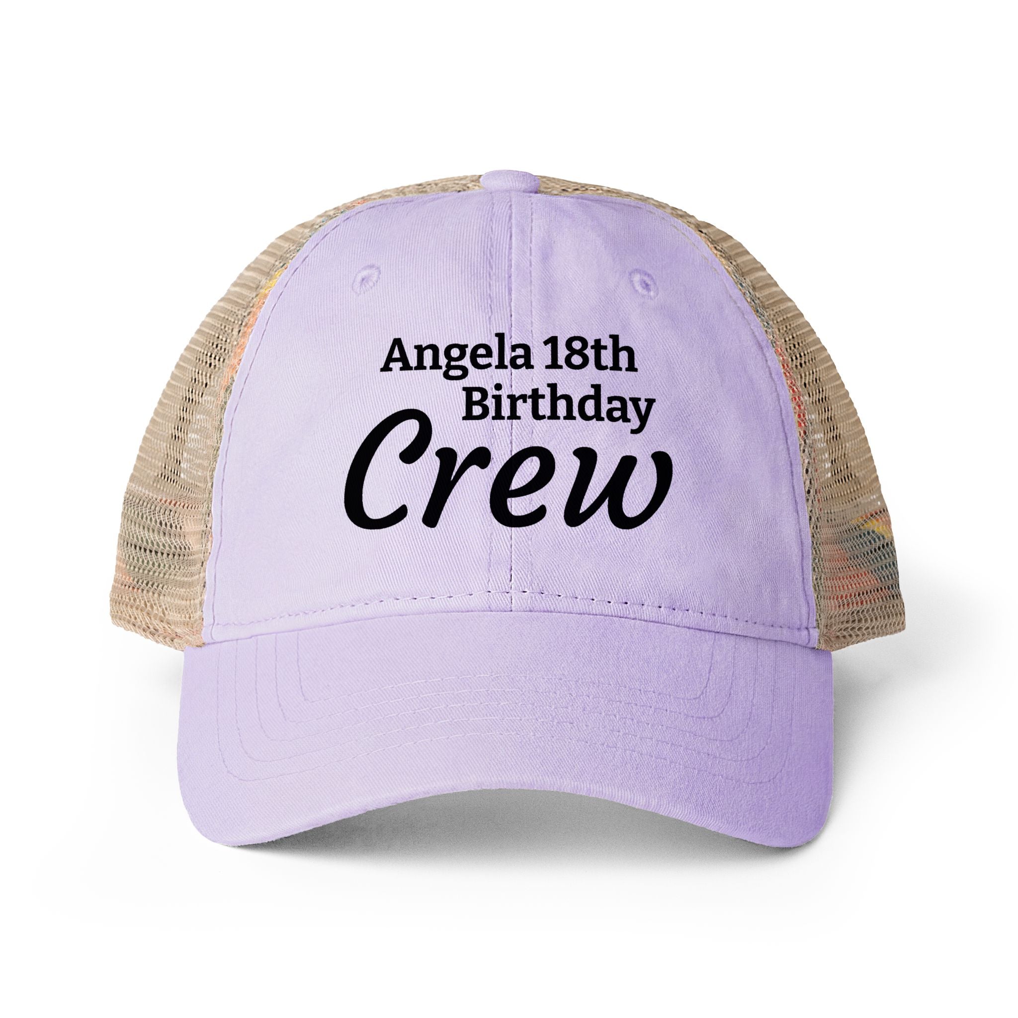 Women's Washed Mesh-Back Cap