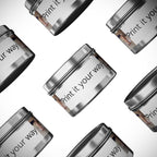 Personalized Tin Candle — Custom Photo & Text Scented Candle Gift