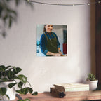 Matte Poster — Female Home Chef Portrait Kitchen Wall Art