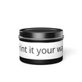 Customizable Tin Candle — 'Print it your way' Personalized Scented Tin