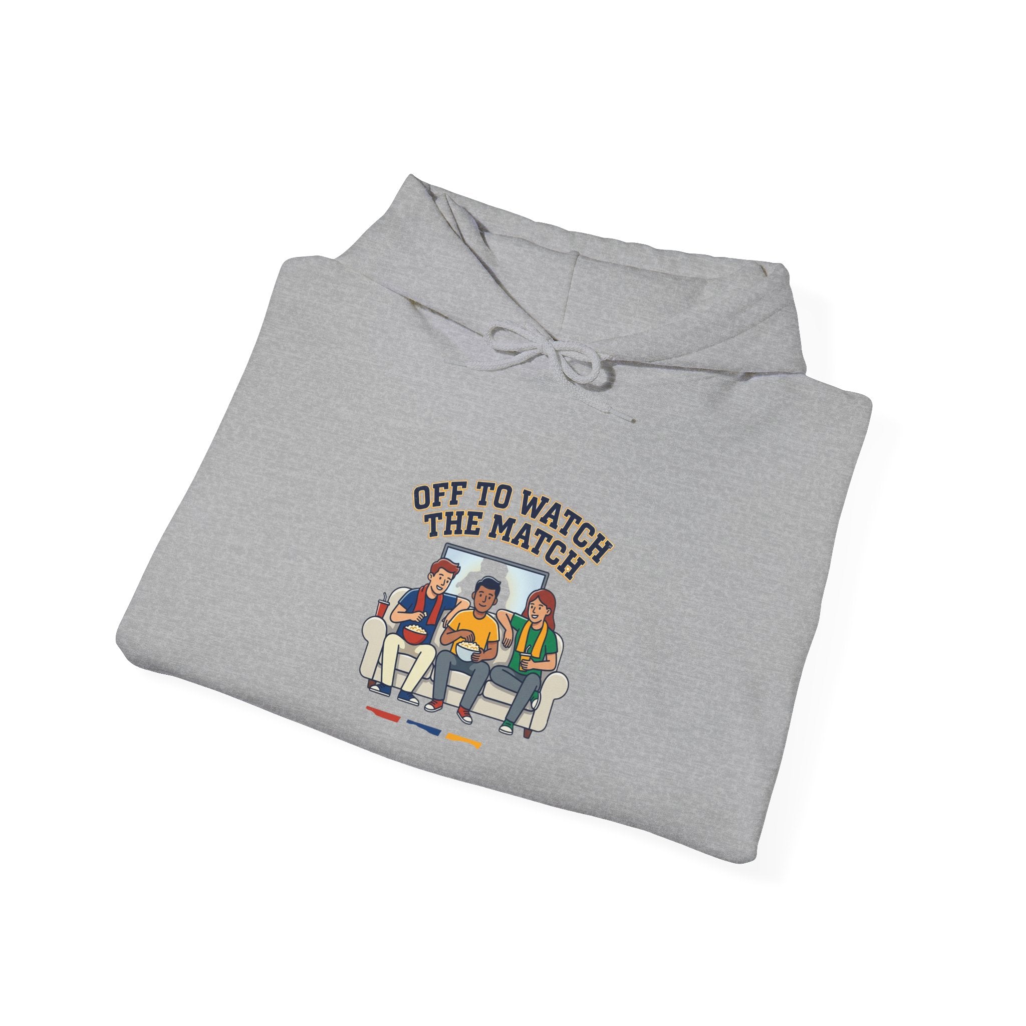 Off to Watch the Match Hoodie | soccer watch party, cozy hoodie