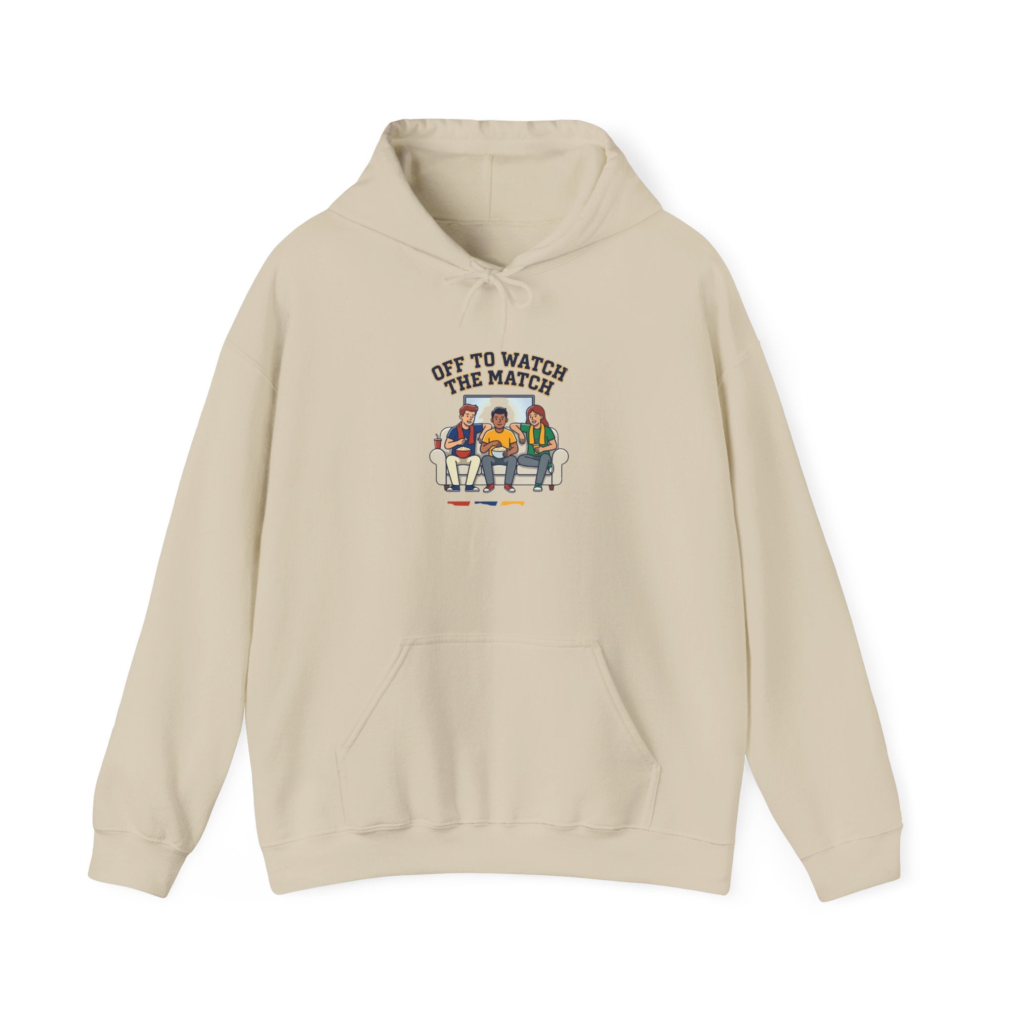 Off to Watch the Match Hoodie | soccer watch party, cozy hoodie