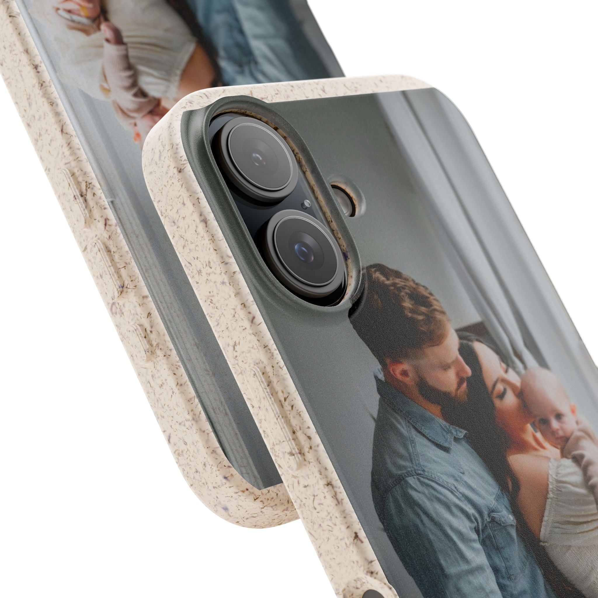Custom Biodegradable Phone Case — Personalized Photo "Print it your way" Eco-Friendly Cover