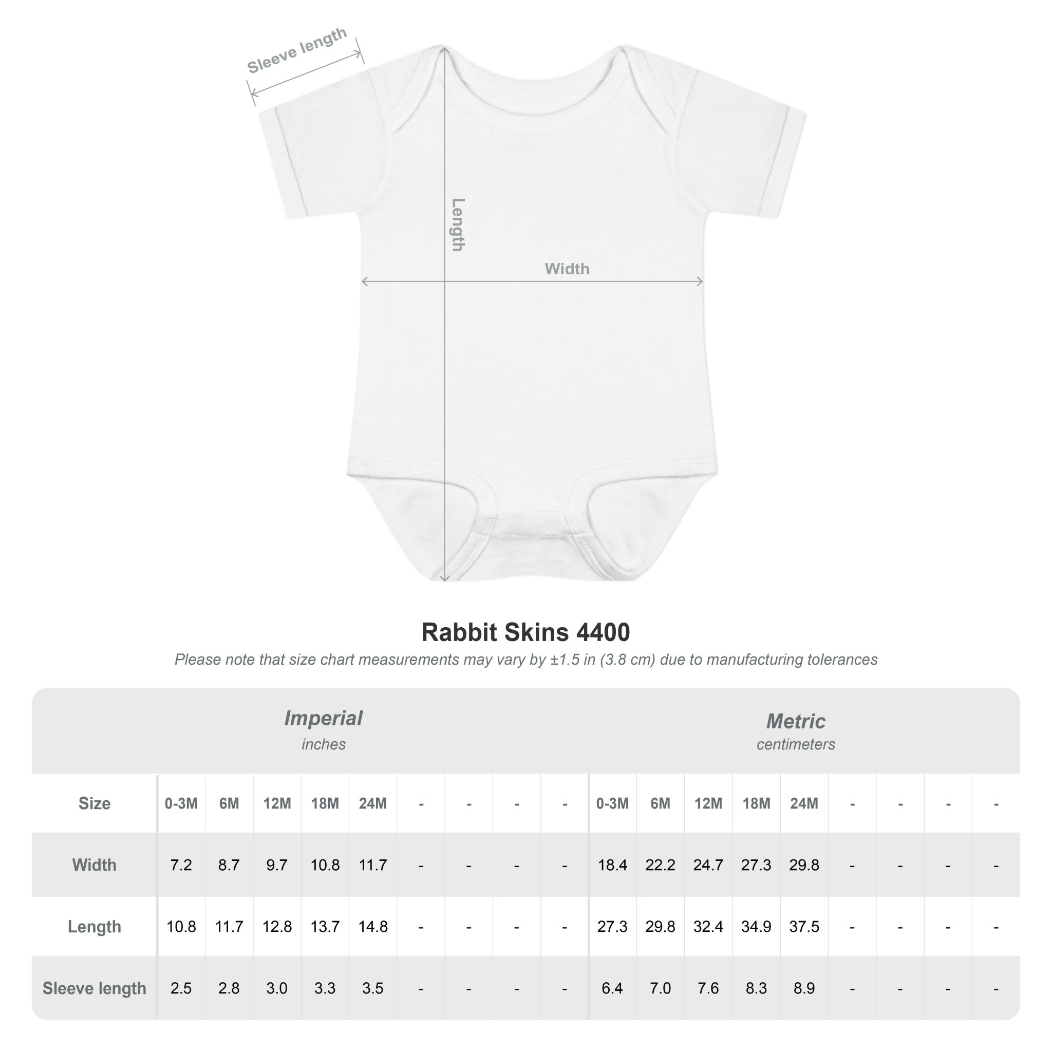 Personalized Photo Infant Bodysuit — Custom Baby Picture Onesie