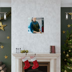 Matte Poster — Female Home Chef Portrait Kitchen Wall Art