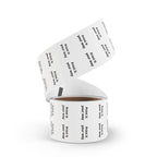 Round Sticker Label Rolls - Custom Printable 'Print it your way' Adhesive Labels