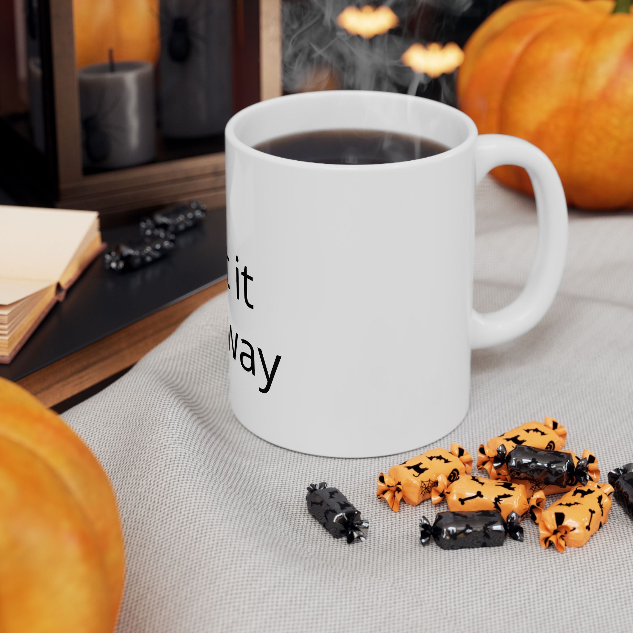 Customizable Ceramic Mug – "Print It Your Way" Personalized Coffee Cup (11oz & 15oz)