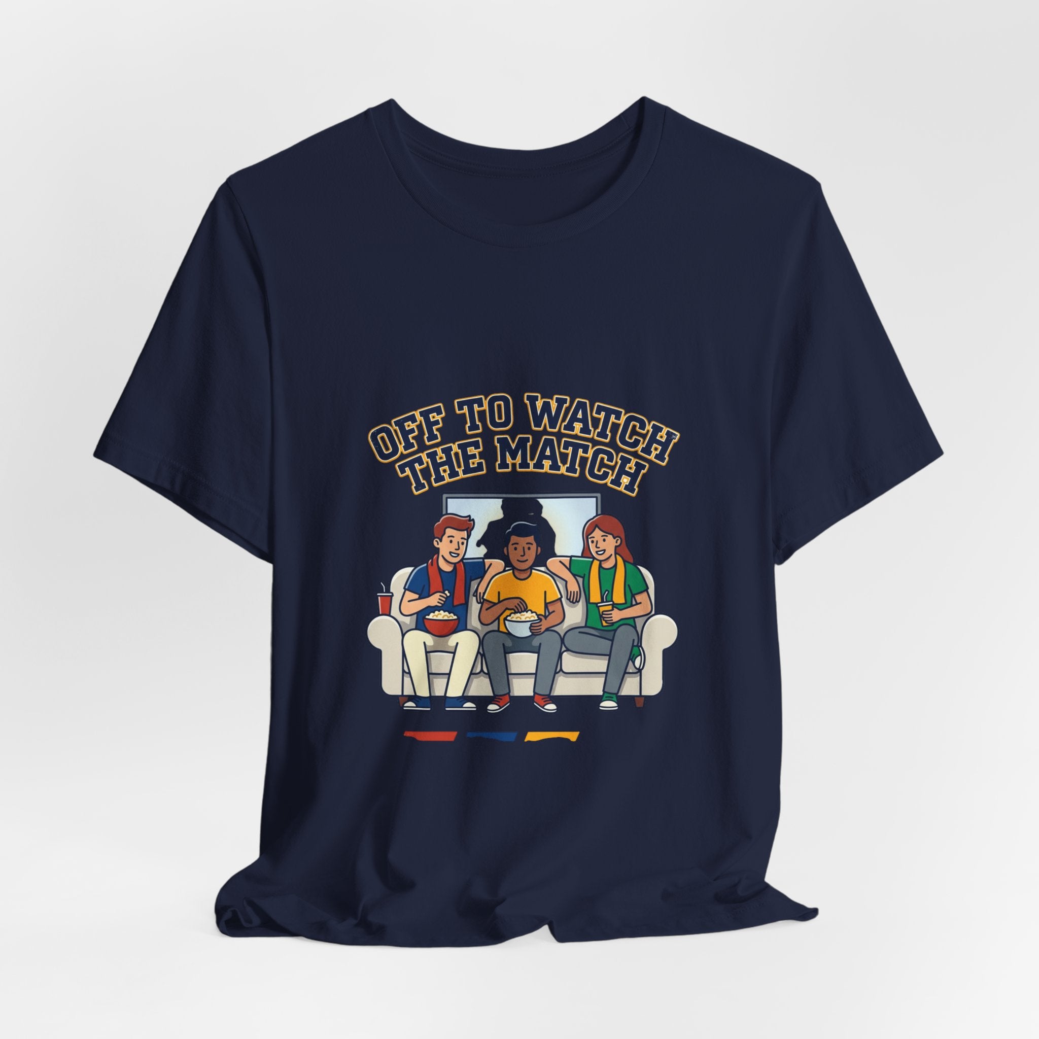 Off to Watch the Match Tee | soccer watch party, match-day outfit