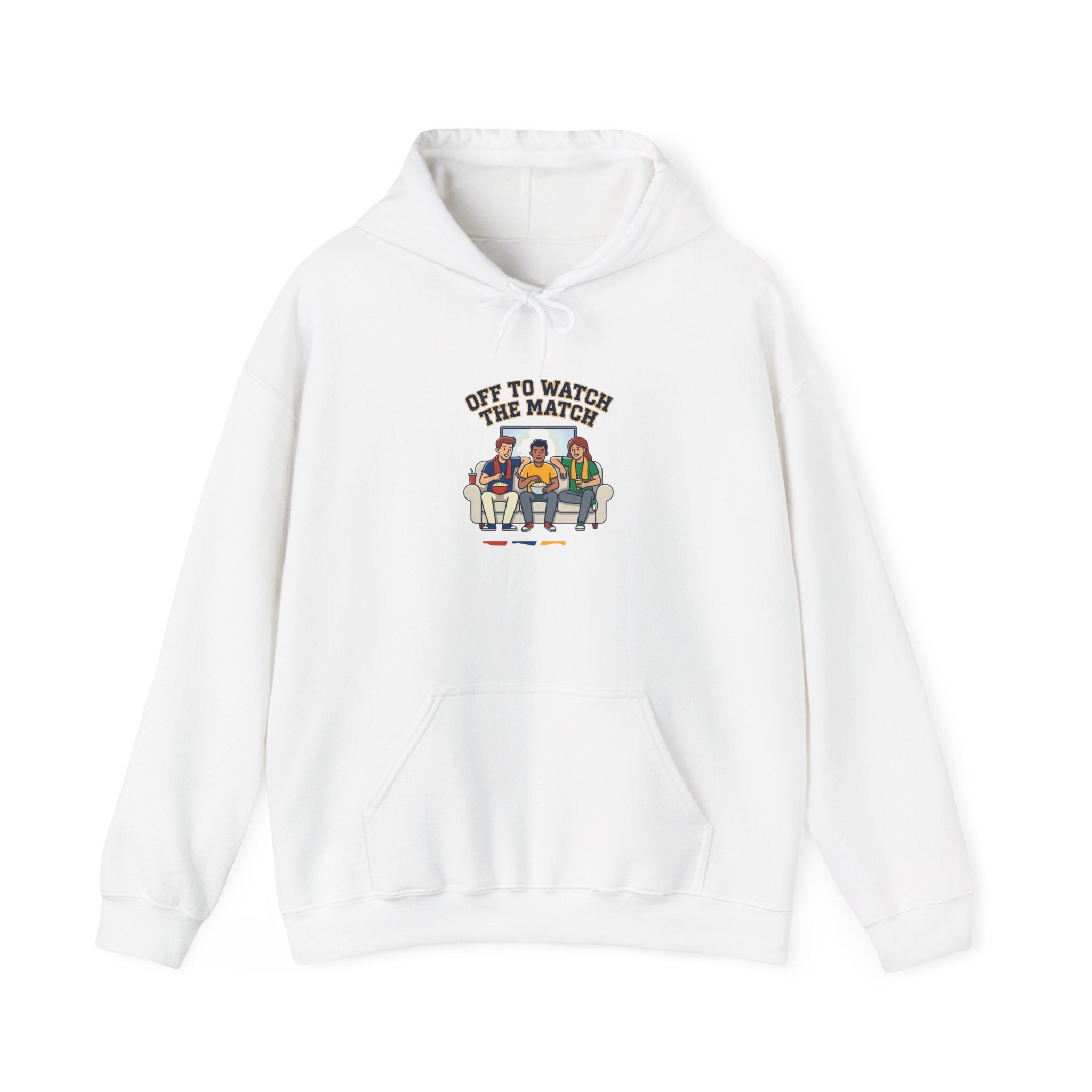 Off to Watch the Match Hoodie | soccer watch party, cozy hoodie